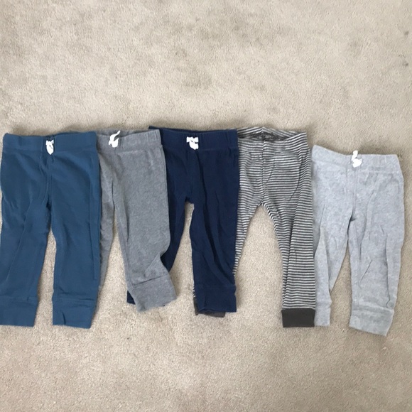 Carter's Other - Five pack Carter’s baby pants.